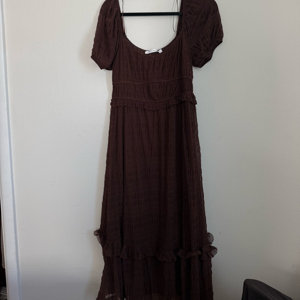 NWT altard state brown midi dress